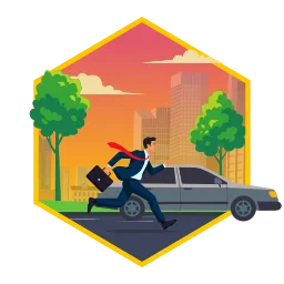 Workweek Hustle 1st place badge